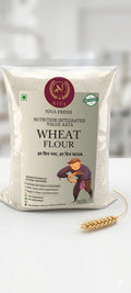 NIVA Fresh Whole Wheat Atta 1kg – High Fiber Chakki Atta